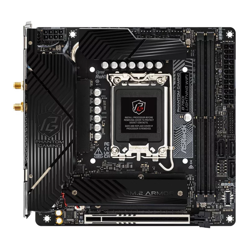 ASRock B760I Lightning WiFi DDR5 Mini-ITX LGA1700 mātesplate