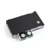 BitsPower Classic VGA ūdens bloks BP-VG3070FE — 125×171,4×28,4 mm, 3‑pin RGB, melns/sudraba/caurspīdīgs