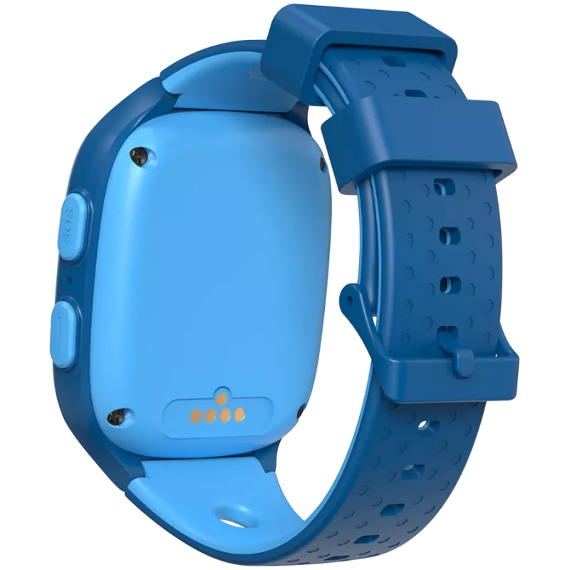 Canyon bērnu pulkstenis ZEFIR KW-49 E-SIM 4G GPS WiFi Video Mūzika Spēles Angļu valodas apguve, Zils