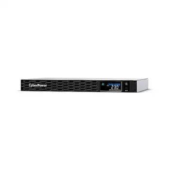 Nepārtrauktās barošanas avots CYBERPOWER CP1000EIPFCRM1U 1000VA 600W, plaukta/torņa, AVR, USB