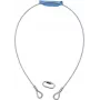 EUROLITE Safety Cable A 4x1000mm to 15kg Silver (58010320)