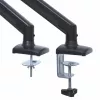 Galda stiprinājums monitoram LED/LCD 13-27 ART UM-115 gāzes palīdzība 2-6.5 kg Melns