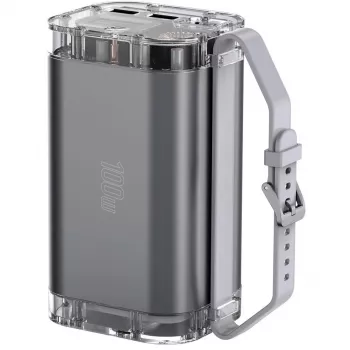 Powerbank Lucid Ultra 40000mAh 100W pelēks
