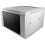 Rack cabinet ALLNET SMB6612 pelēka 33 kg, server/tīkls enclosure, compact floor cabinet