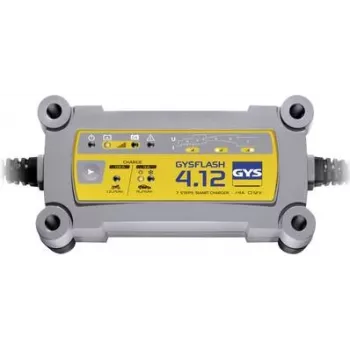 Akumulatoru lādētājs GYS GYSFLASH 4.12 12V 0.8–4.0A, 4 A maks., uzlāde un uzturēšana 12V akumulatoriem