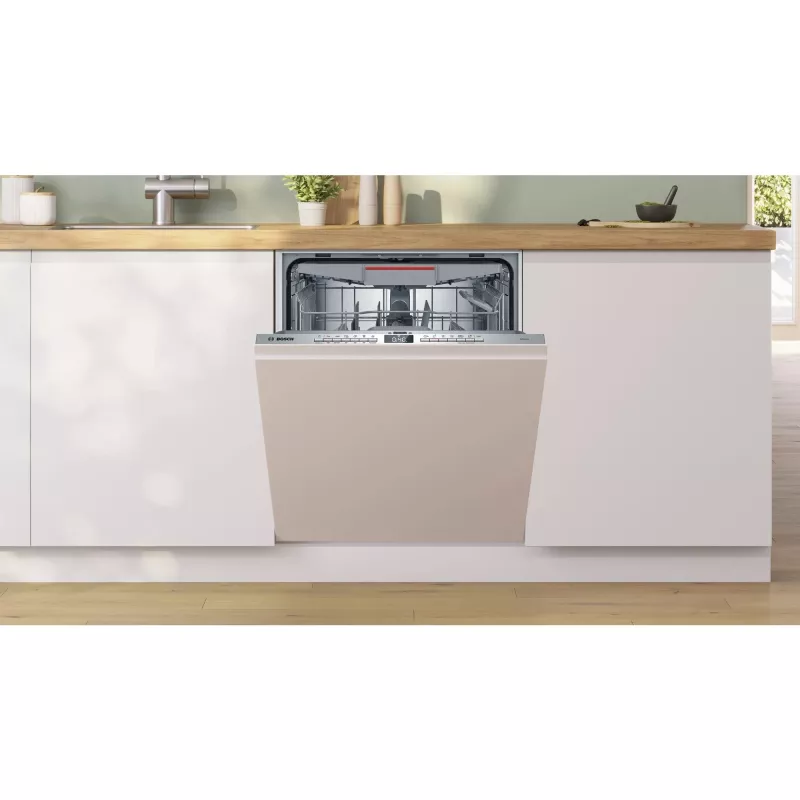 Bosch Sērija 4 SMV4HVX00E trauku mazgājamā mašīna Pilnībā iebūvējama 14 galda klājumu komplekti
