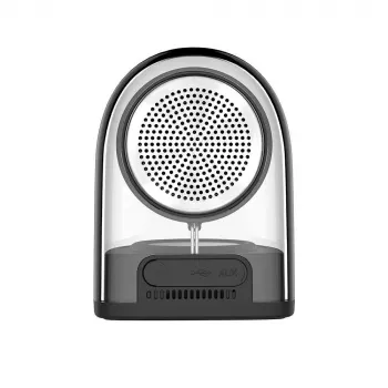 Portable Speaker Devia Crystal series TWS, Melns