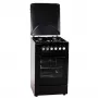 MPM MPM-56-KGM-12B gāzes/elektriskā plīts Melna