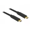 USB kabelis DeLOCK 85527 USB 3.2 Gen 1 2m USB C Melns