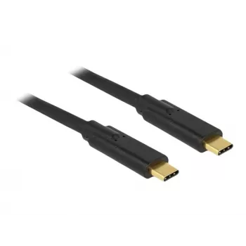 USB kabelis DeLOCK 85527 USB 3.2 Gen 1 2m USB C Melns