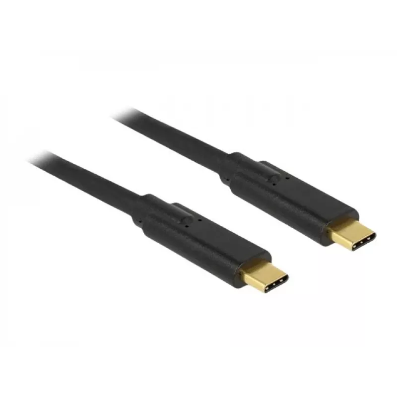 USB kabelis DeLOCK 85527 USB 3.2 Gen 1 2m USB C Melns