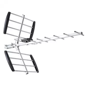 Virziena antena LIBOX LB1600 16 elementu pasīvā DVB-T, UHF 470–790 MHz, VHF 174–230 MHz, 18 dB pastiprinājums, LTE filtrs