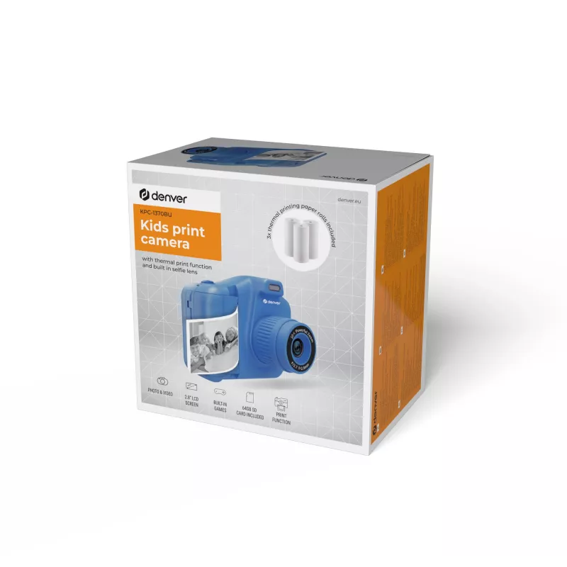 Bērnu digitālā kamera Denver KPC-1370BU