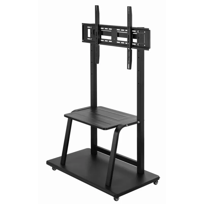 Gembird TVS-100F-01 statīvs izkārtņu displejiem 2.54 m (100) Melns