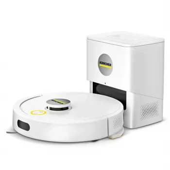 KARCHER RVC 3 Comfort balts grīdas tīrīšanas robots ar bāzes staciju