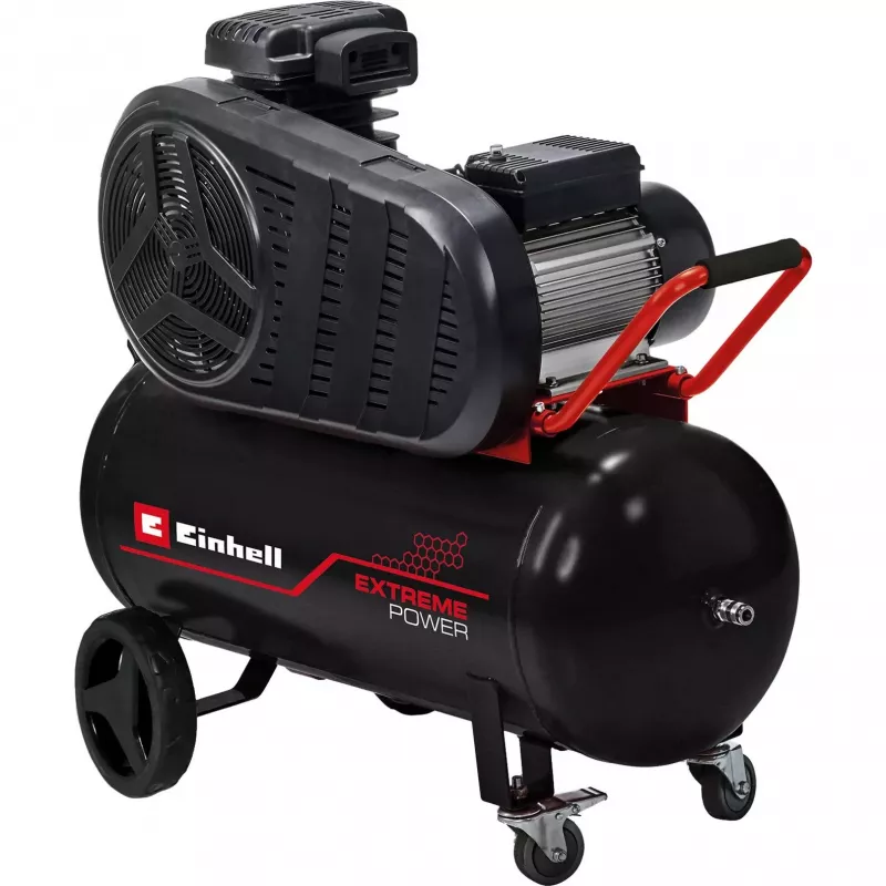 Gaisa kompresors EINHELL TE-AC 430/50/10 — 3000 W, 50 L, stacionārs, melns