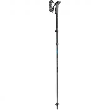 Pārgājienu nūjas Leki Makalu FX TA regulējamas 110–130 cm melni zaļas