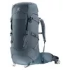 Mugursoma DEUTER Aircontact Core 50+10 grafīta-slānekļa — 50+10 L pārgājienu soma, izturīga, viegla