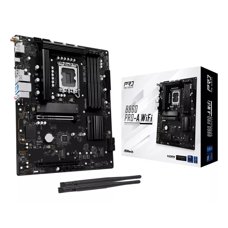 ASRock B860 Pro-A WiFi mātesplate