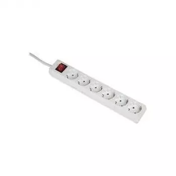 Hama 00030533 pārsprieguma aizsargs Balts 6 maiņstrāvas ligzdas 230 V 3 m