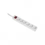 Hama 00030533 pārsprieguma aizsargs Balts 6 maiņstrāvas ligzdas 230 V 3 m