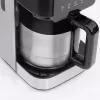 Caso | Kafijas automāts ar diviem izolētiem krūzēm | Taste & Style Duo Thermo | Pilienu | 800 W | Melns/Nerūsējošais tērauds
