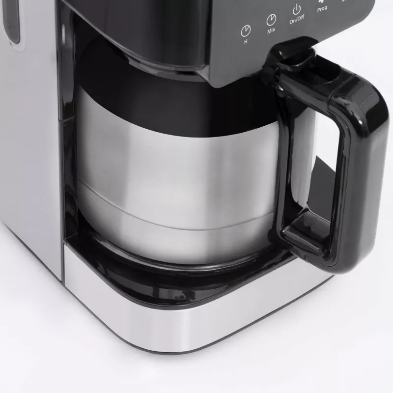 Caso | Kafijas automāts ar diviem izolētiem krūzēm | Taste & Style Duo Thermo | Pilienu | 800 W | Melns/Nerūsējošais tērauds