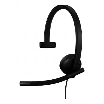 Logitech H570e - Austiņas - Uz auss - Vadu - USB-C - Sertificētas Microsoft Teams (981-001427)