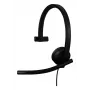 Logitech H570e - Austiņas - Uz auss - Vadu - USB-C - Sertificētas Microsoft Teams (981-001427)