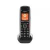 Gigaset E720HX Analog/DECT telefons ar zvanītāja ID, melns