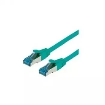 VALUE - komutācijas kabelis - RJ-45 (V) uz RJ-45 (V) - 1,5 m - SFTP, PiMF - CAT 6a - halogēnu nesaturošs, formēts, bez aizķeršanās, vīts - zaļš (21.99.1993)