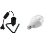 EUROLITE LED komplekts BC-1 RGB trīsstūra ligzda, melna — LED apgaismojuma komplekts ar RGB vadību