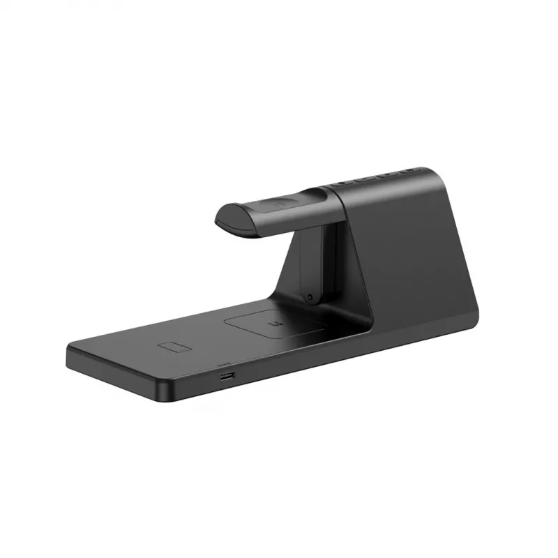Havit W3042 - 3-in-1 bezvadu uzlādes stacija, melna