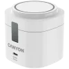 Canyon 4 in 1 bezvadu uzlādes statīvs, 30W maks., izmērs: 70x70x70,3 mm, svars: 414 g, ar 65W lādētāju un 1M kabeli, balts