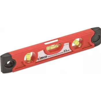 Namdara līmeņrādis Cimco 211540 0,23 m Melns/Sarkans