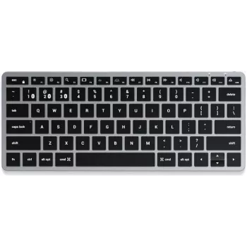 Satechi Slim X1 tastatūra Bluetooth QWERTZ vācu melna - pelēka (ST-BTSX1M-DE)