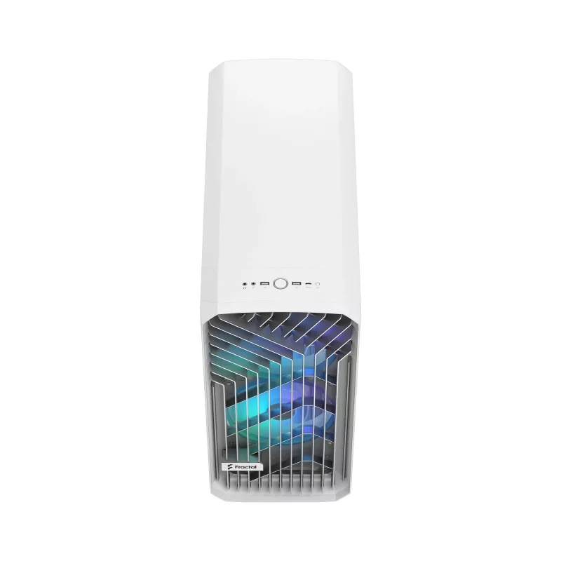 PC korpuss Fractal Design Torrent White — atbalsta ATX, EATX, microATX, ITX; 2x180 mm priekšējie ventilatori; 2.5 collu/3.5 collu sloti