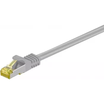 Wentronic goobay - Patch-Cable - RJ-45 (M) to RJ-45 (M) - 20,0m - SFTP, PiMF -Cat.7 neapstrādāts kabelis - Halogen-Free, Moulded - pelēka (83632)