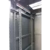 Brīvi stāvošs statīvs Extralink 42U 800X800 STĀVOŠS RACK SKAPIS MELNS 1400 kg ietilpība
