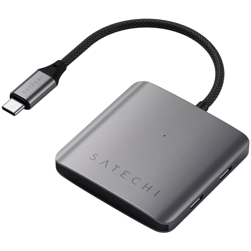 Satechi centrmezgls ar Power Delivery, 4 x USB-C 3.2