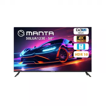 Televizors Manta 50LUA123E 50 collu LED displejs 4K izšķirtspēja