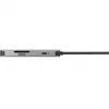 7-in-1 USB-C Dongle Acer — USB 3.2 Gen 1 Type-C, 3x USB-A, HDMI, SD/microSD, 100 W PD, Sudraba krāsa