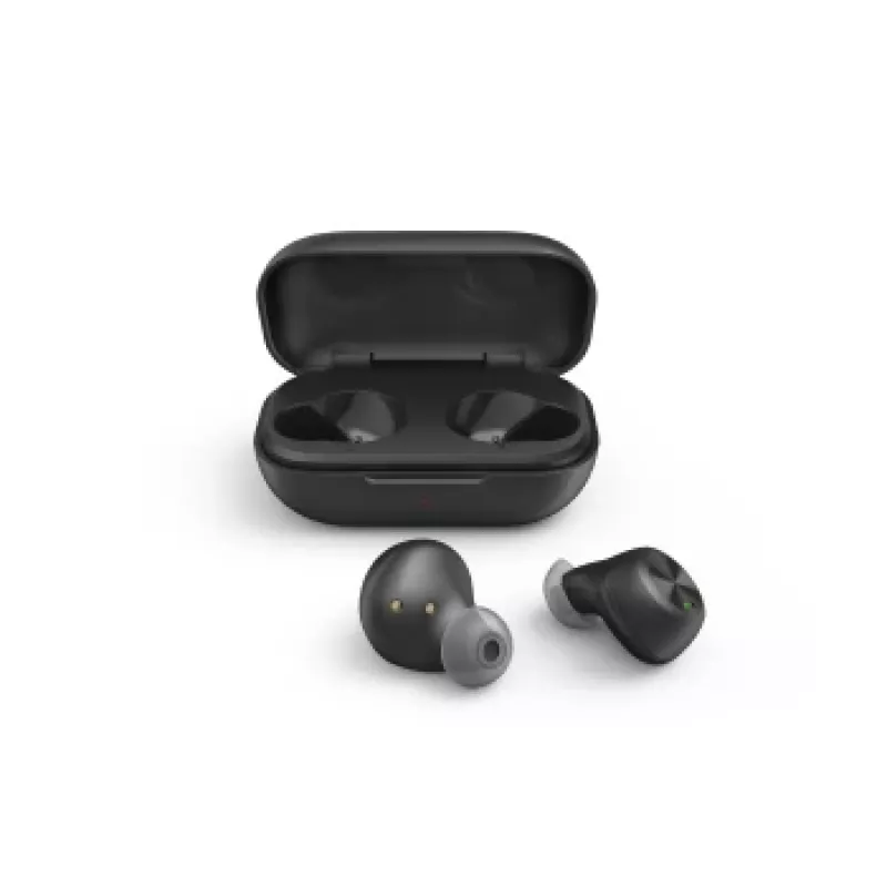 Hama WEAR7701BK austiņas Bezvadu Ievietojamas Zvani/Mūzika Bluetooth Melns