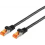 Tīkla kabelis ShiverPeaks BS08-26065 Melns 7.5m Cat6a S/FTP