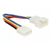 Iekšējais barošanas kabelis DeLOCK 85360 0,1 m 4-pin PWM