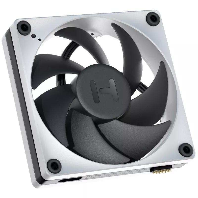 HYTE THICC FP12 120mm korpusa ventilators, 3 gab. iepakojums, balts