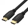HDMI kabelis Unitek C11079BK-1.5M — 1,5 m, HDMI 2.0 A tips–A tips, maks. 4096×3112, melns