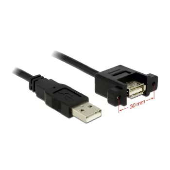 USB kabelis DeLOCK 1m 2xUSB2.0-A