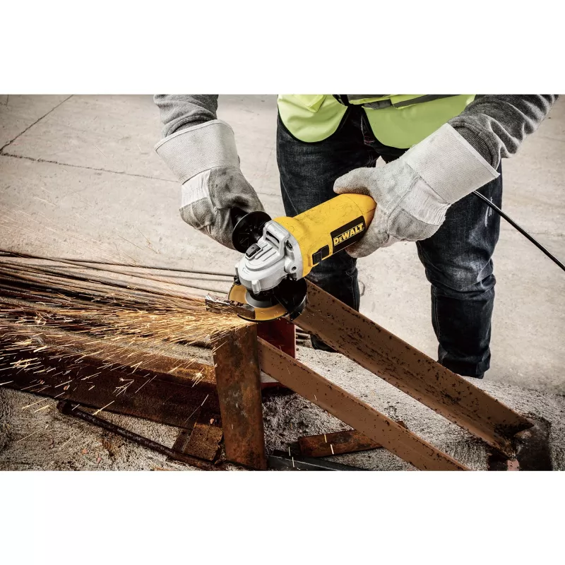 Leņķa slīpmašīna DeWalt DWE4117-QS, 950 W, 125 mm disks, 12 000 RPM, 1,99 kg