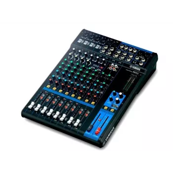 Audio mikseris YAMAHA MG12 12 kanālu, 24 bitu DSP, 192 kHz paraugu ņemšanas frekvence, 48 V fantoma barošana